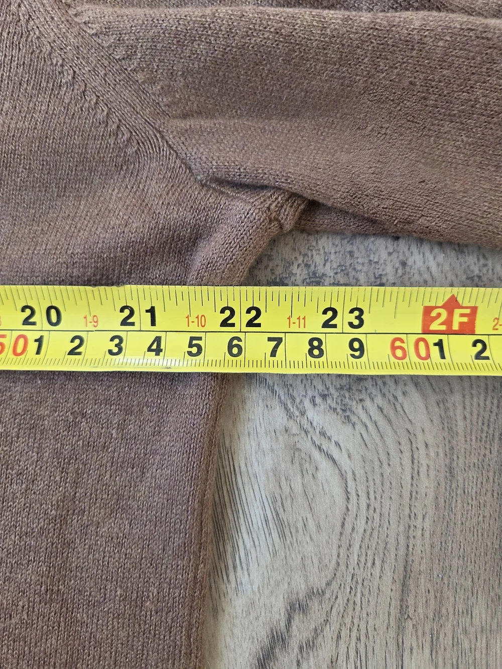 Banana Republic Men's Brown Quarter-Zip Knit Sweater Size L
